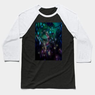 Nocturne (with Fireflies) Baseball T-Shirt